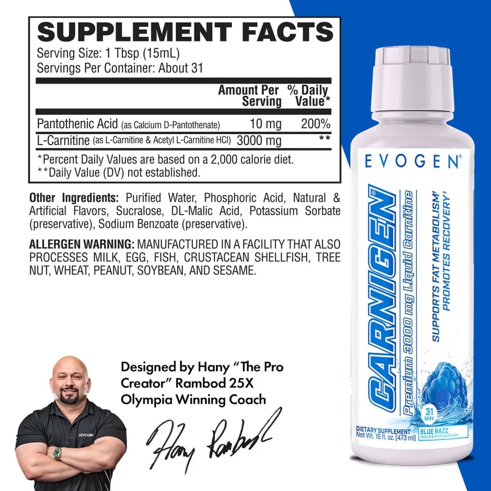 Carnigen Premium Liquid Carnitine - Miniatura 3