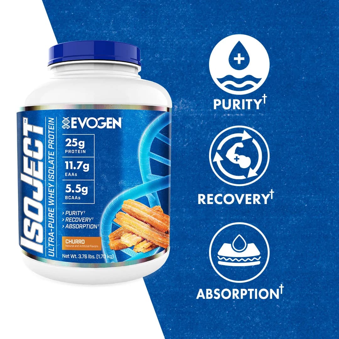 Isoject Whey Protein Isolate 4lb - Miniatura 2