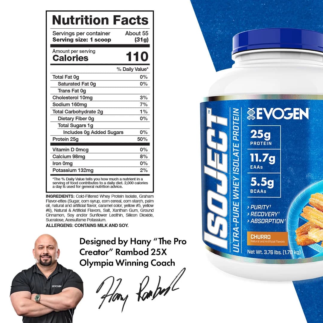 Isoject Whey Protein Isolate 4lb - Miniatura 3