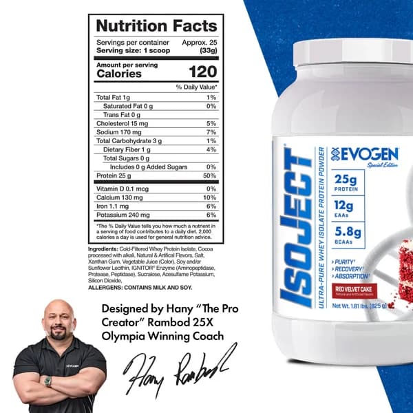 Isoject Whey Protein Isolate - Imagen 3