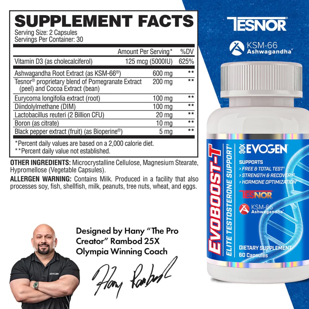 Evoboost-T Testosterone Booster - Imagen 3